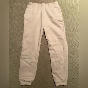 Girlfriend Ivory 50/50 Classic Joggers